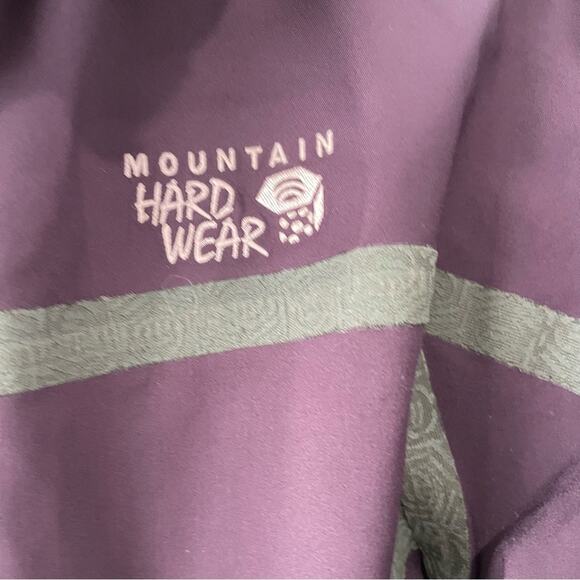 Mountain Hardwear Windstopper Softshell Jacket | Purple Grey Size Small - Picture 5 of 10